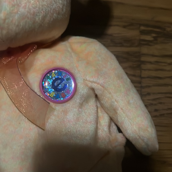 2000 Ty Beanie Babies "Sunny" The Orange E-Bear 8" Plush retired with errors - Picture 2 of 12